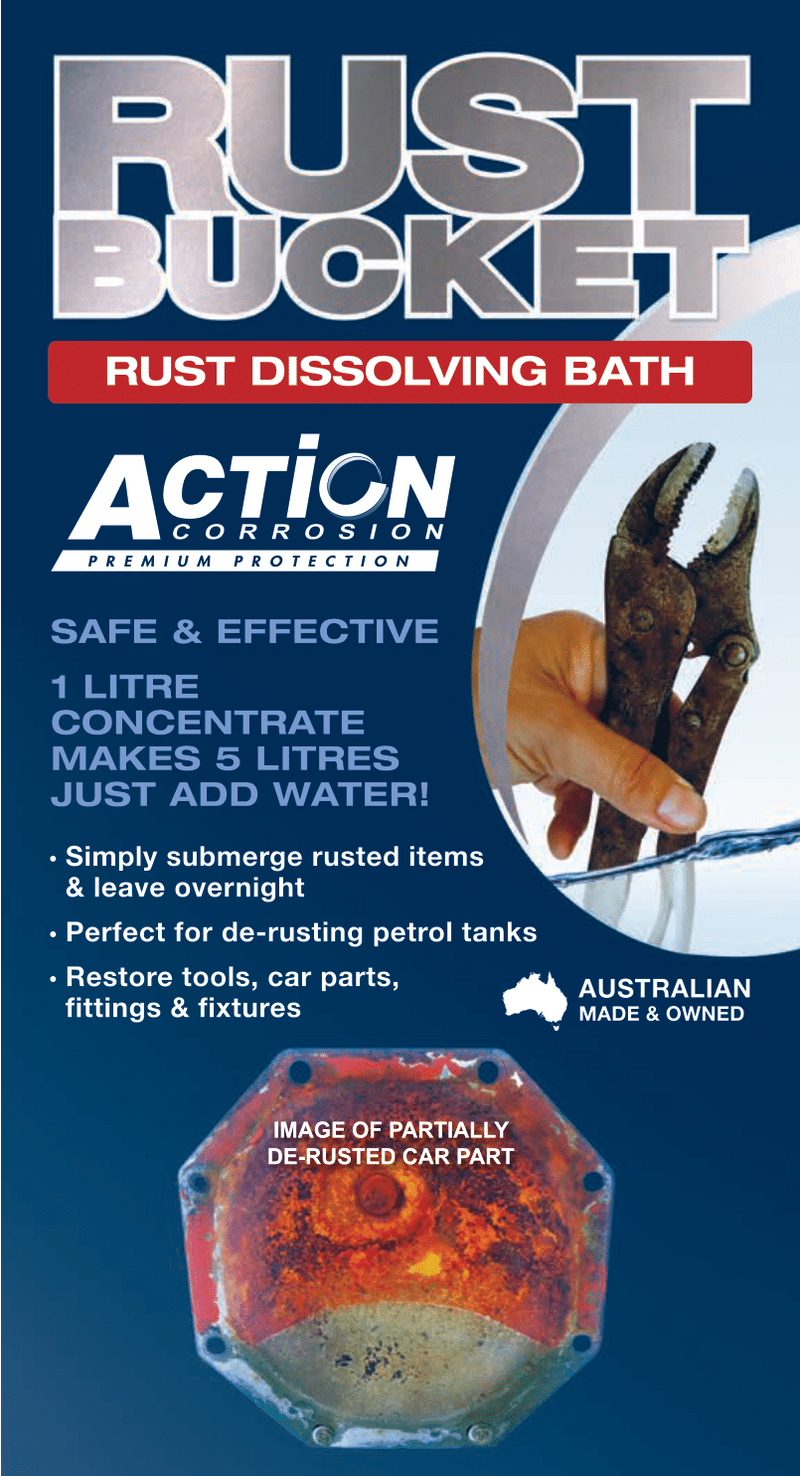 Action Corrosion Rust Bucket | Rust Removal