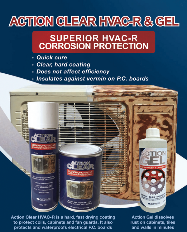 Action Corrosion HVAC-R | Rust Protection | Anti Corrosion | Aerosol | Spray